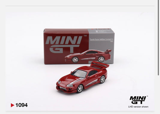 MiniGT 1:64 Toyota Supra VeilSide Combat V-I Red #1094