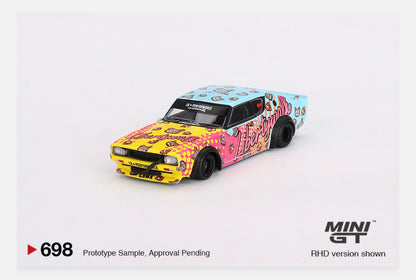 MiniGT 1:64 Nissan Skyline Kenmeri Liberty Walk LBWK KUMA – MiJo Exclusive #698