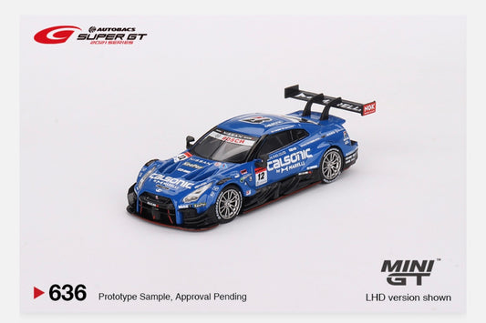 MiniGT 1:64 Japan Exclusive Super GT Nissan GT-R Nismo GT500 #12 Team Impul 2021 - #636