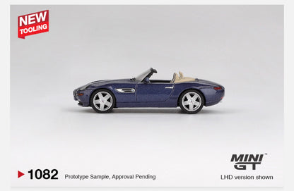 MiniGT 1:64 BMW Z8 Alpina Alpine Blue #1082