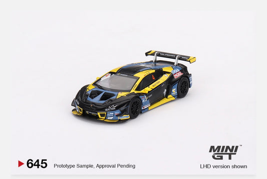 MiniGT 1:64 Lamborghini Huracan GT3 EVO #4 2022 Macau GP – Macau GT Cup 3rd Place – MiJo Exclusive #645