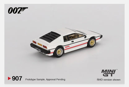 MiniGT 1:64 Lotus Esprit Turbo White "For Your Eyes Only" #907