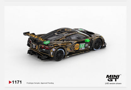 MiniGT 1:64 Chevrolet Corvette Z06 GT3.R #13 AWA 2025 IMSA Daytona 24 Hrs #1171