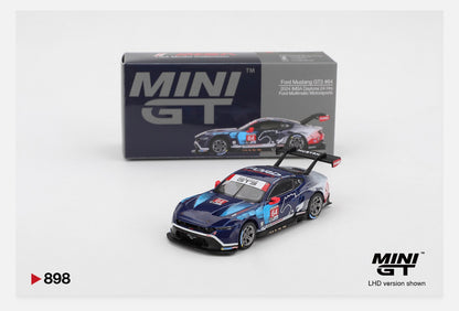 **LIMIT 1** MiniGT 1:64 Ford Mustang GT3 #64 Ford Multimatic Motorsports 2024 IMSA Daytona 24 Hrs #898