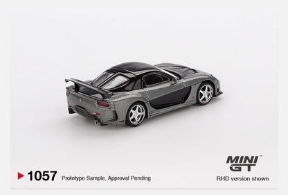 MiniGT 1:64 Mazda RX-7 VeilSide – Fortune Grey #1057