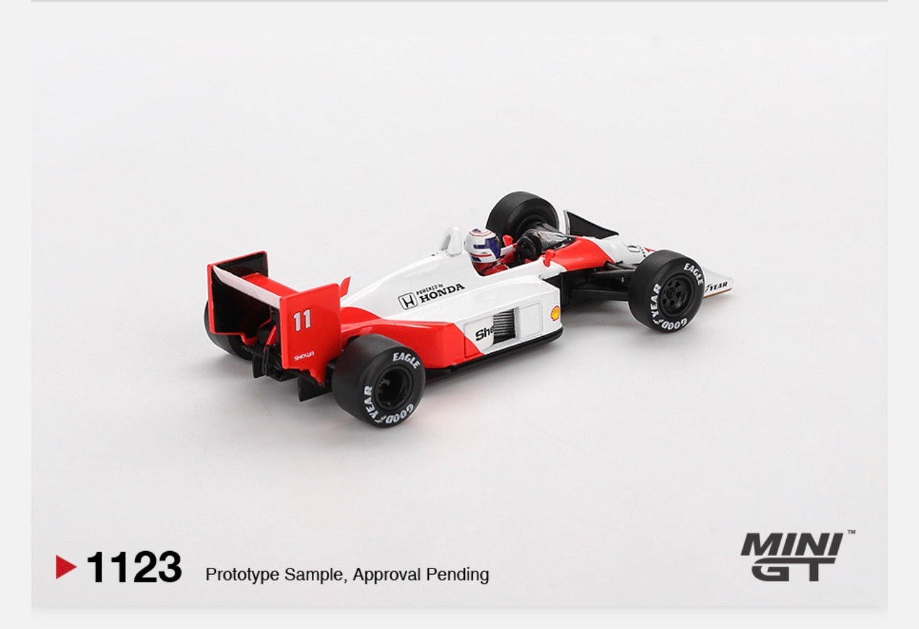 ミニカー ONYX McLaren Honda MP4/4 Alain Prost MiniGT 1:64 McLaren MP4/4 #11 Alain Prost 1988 Japanese Grand Prix