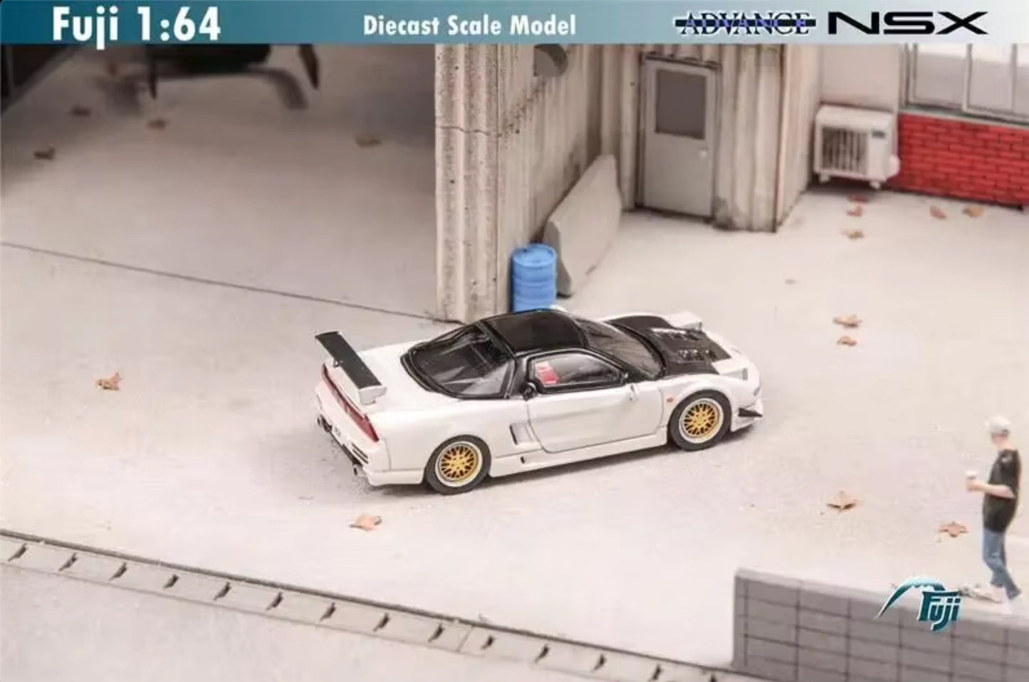 Fuji 1:64 NSX NA1 With BBS Wheels - 2 Styles