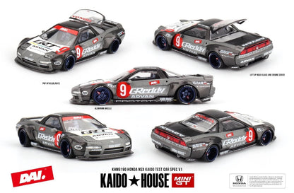 Kaido House 1:64 Honda NSX Kaido Test Car Spec V1 (DAI NSX) - Regular & Chase PAIR
