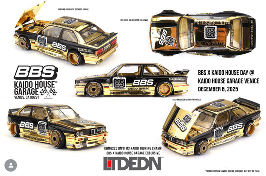 Kaido House 1:64 BMW M3 Kaido Touring Champ LTDEDN
BBS X Kaido House Garage Exclusive