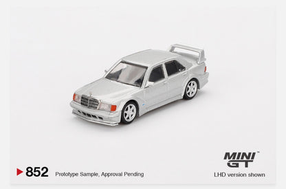 MiniGT 1:64 Mercedes-Benz 190E 2.5-16 Evolution II Astral Silver #852
