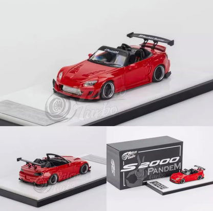 Micro Turbo 1:64 Honda S2000 Rocket Bunny - Red