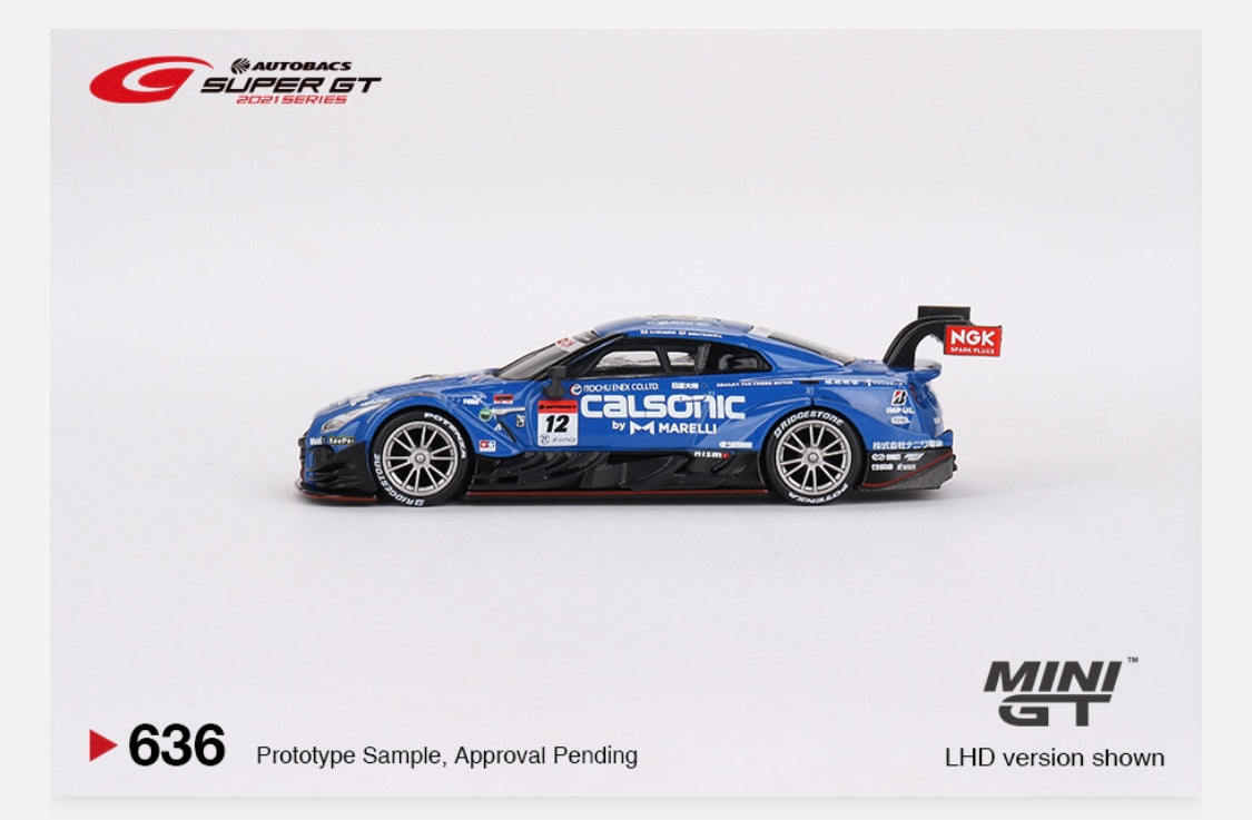 MiniGT 1:64 Japan Exclusive Super GT Nissan GT-R Nismo GT500 #12 Team Impul 2021 - #636