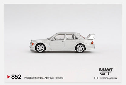 MiniGT 1:64 Mercedes-Benz 190E 2.5-16 Evolution II Astral Silver #852