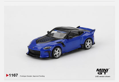 MiniGT 1:64 Nissan Z VeilSide FFZ400 Seiran Blue #1167