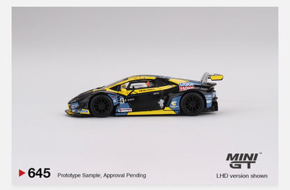 MiniGT 1:64 Lamborghini Huracan GT3 EVO #4 2022 Macau GP – Macau GT Cup 3rd Place – MiJo Exclusive #645