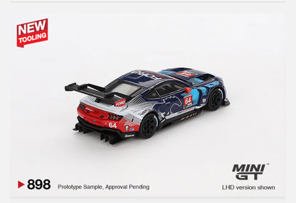 **LIMIT 1** MiniGT 1:64 Ford Mustang GT3 #64 Ford Multimatic Motorsports 2024 IMSA Daytona 24 Hrs #898