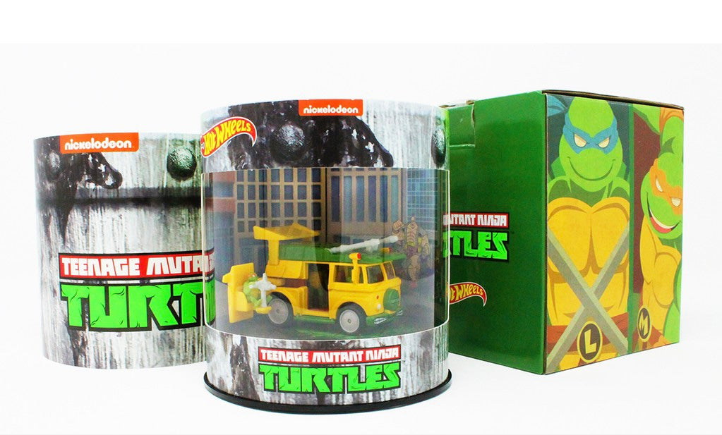 Hot Wheels 1:64 Premium 2019 SDCC San Diego Comic Con Exclusive - TMNT Party Wagon