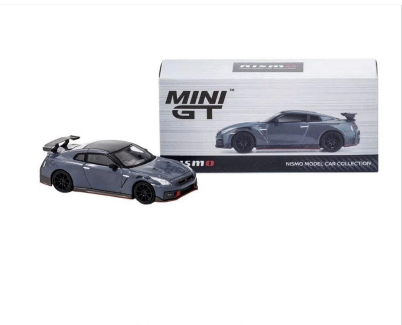 MiniGT 1:64 Nissan GT-R R35 Nismo Stealth Grey - NISMO Exclusive