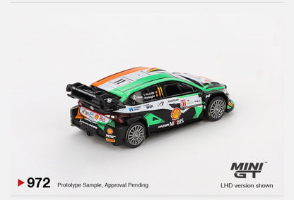 MiniGT 1:64 Hyundai i20 N Rally1 #11 2023 Rally Croatia Power Stage Winner #972