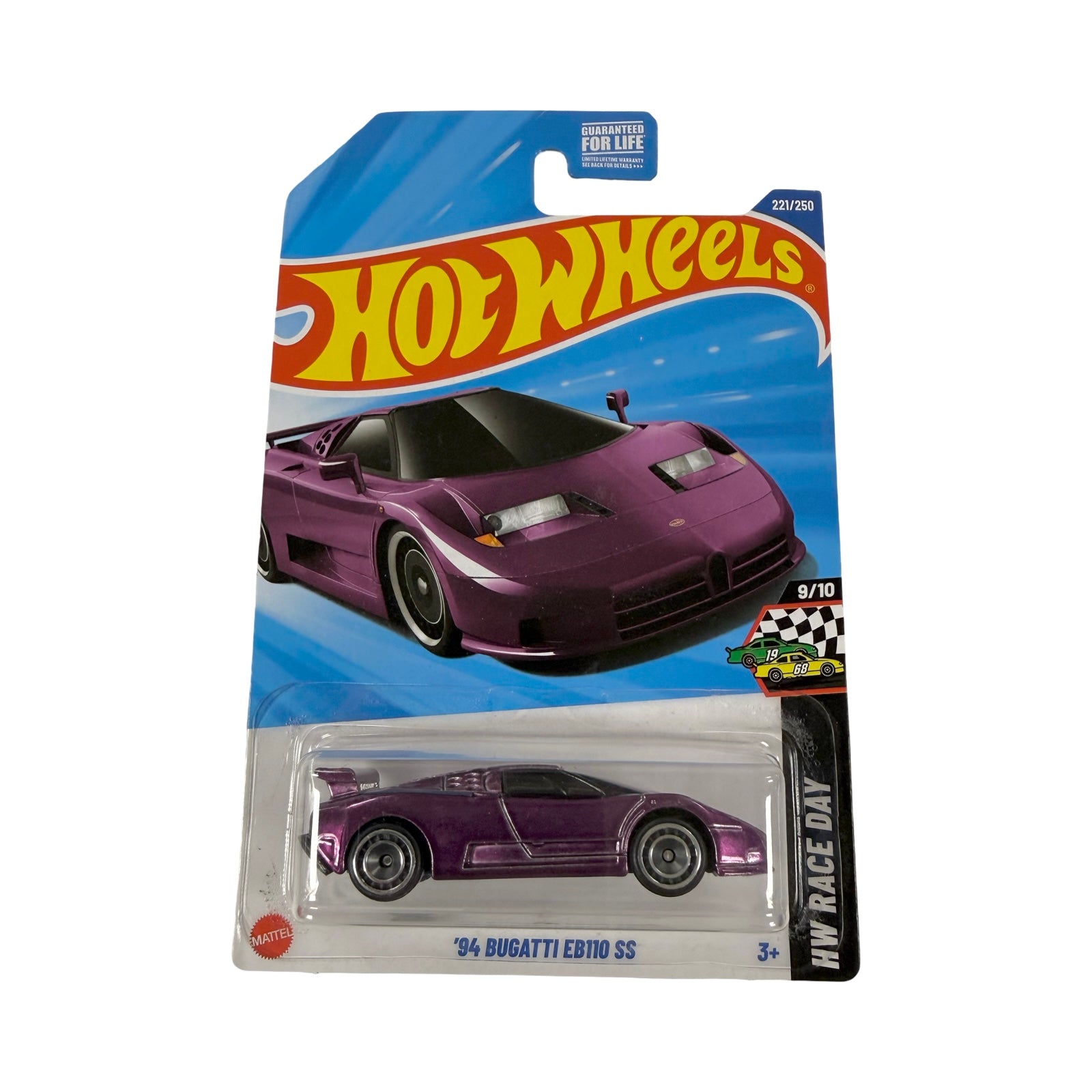 Hot Wheels 1:64 2025 Super Treasure Hunt - '93 Bugatti EB110 SS