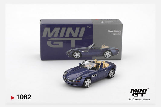 MiniGT 1:64 BMW Z8 Alpina Alpine Blue #1082