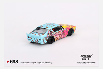 MiniGT 1:64 Nissan Skyline Kenmeri Liberty Walk LBWK KUMA – MiJo Exclusive #698