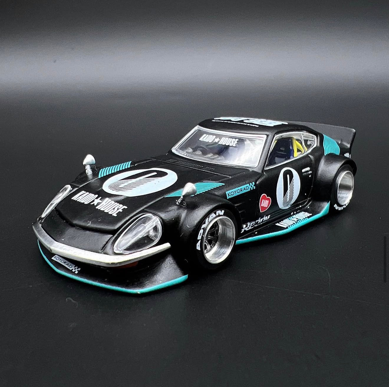Kaido House 1:64 BLKLTD Datsun KAIDO Fairlady Z Black Limited IG Sub Matte - KHMG025