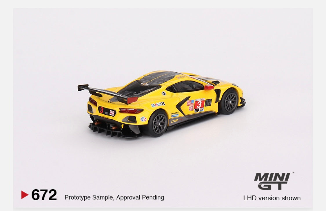 MiniGT 1:64 Corvette Racing C8.R Racing Transporter Set - MGTS0009