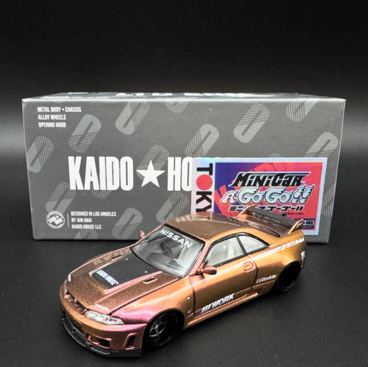 Kaido House 1:64 LTDEDN Nissan Skyline GT-R R33 Kaido Works KaidoHouse Exclusive Subscriber No Holo - KHMG075