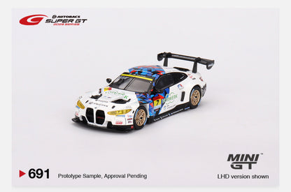 MiniGT 1:64 BMW M4 GT3 #7 Team Studie x CRS 2023 Super GT Series - Japan Exclusive #691