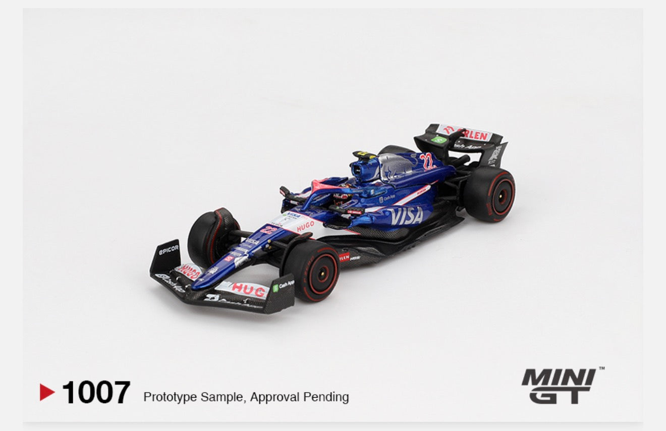 MiniGT 1:64 RB VCARB 01 #22 Yuki Tsunoda 2024 F1 2024 Bahrain GP