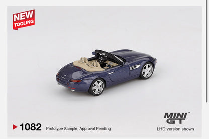 MiniGT 1:64 BMW Z8 Alpina Alpine Blue #1082