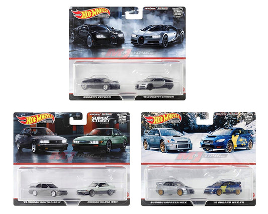 Hot Wheels 1:64 2024 Premium Car Culture 2 Pack - K Assortment *Sealed Case*