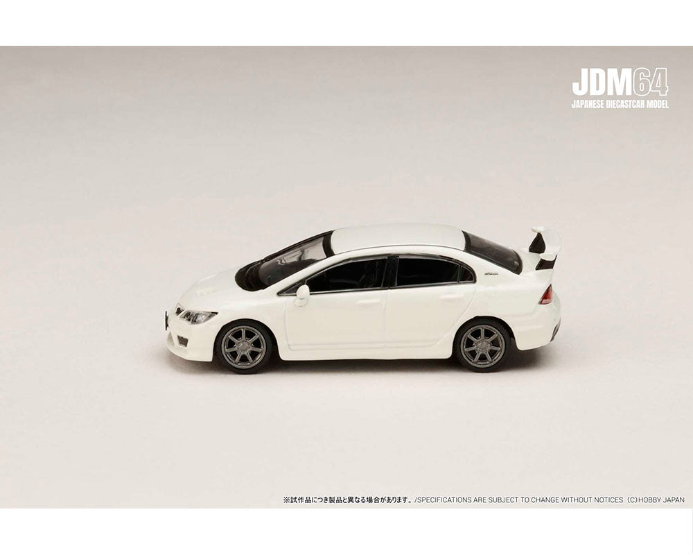 Hobby Japan 1:64 Honda Mugen Civic RR (FD2) – Championship White – MiJo Exclusive