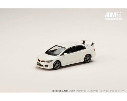 Hobby Japan 1:64 Honda Mugen Civic RR (FD2) – Championship White – MiJo Exclusive