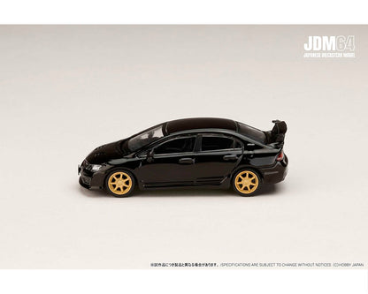Hobby Japan 1:64 Honda Mugen Civic RR (FD2) – Crystal Black Pearl – MiJo Exclusive