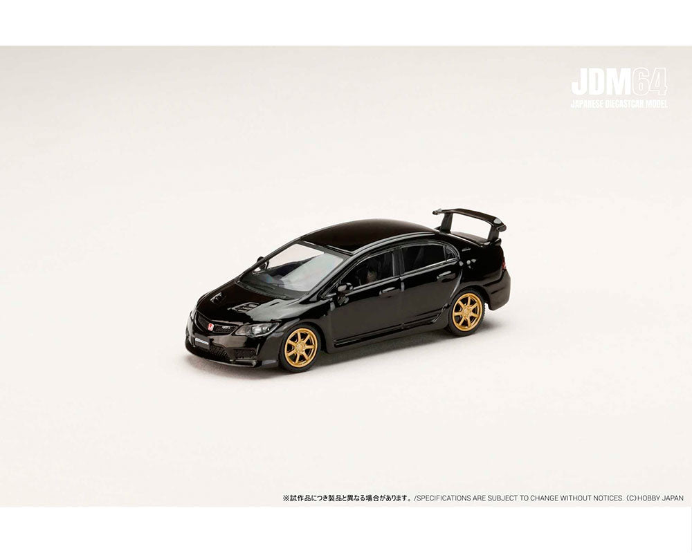 Hobby Japan 1:64 Honda Mugen Civic RR (FD2) – Crystal Black Pearl – MiJo Exclusive
