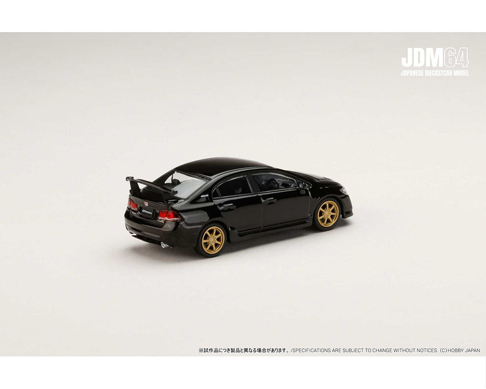 Hobby Japan 1:64 Honda Mugen Civic RR (FD2) – Crystal Black Pearl – MiJo Exclusive