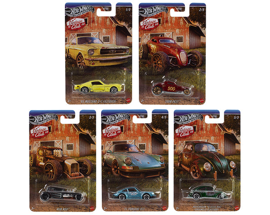 Hot Wheels 1:64 Vintage Grand Prix H Assortment 2025 – EMC Exclusives *SET OR CASE*