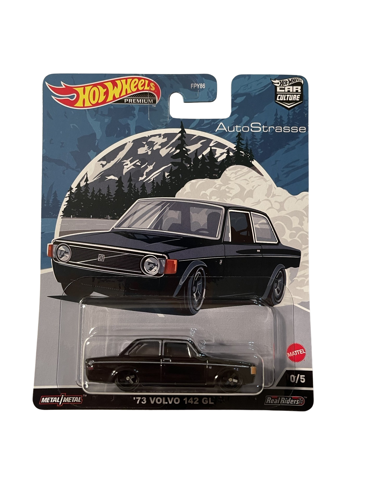 Hot Wheels 1:64 Premium Car Culture Auto Strasse ‘73 Volvo Chase 0/5