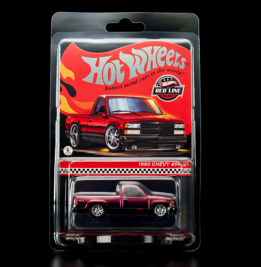 Hot Wheels 2023 Red Line Club RLC 1990 Chevrolet Chevy 454SS - Red