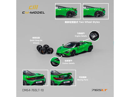 CM Model 1:64 McLaren 765LT - Metallic Green