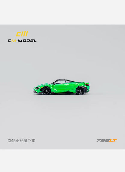 CM Model 1:64 McLaren 765LT - Metallic Green