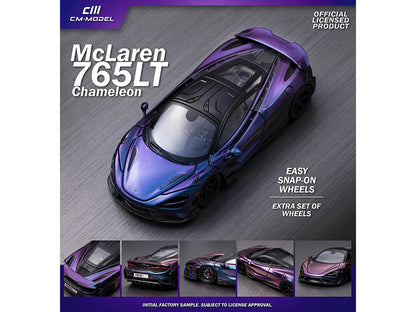 CM Model 1:64 McLaren 765LT - Cameleon Purple