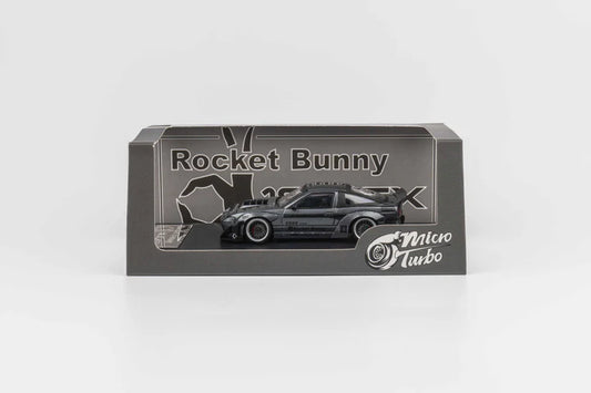 Micro Turbo 1:64 Nissan 180SX Rocket Bunny - Matte Grey