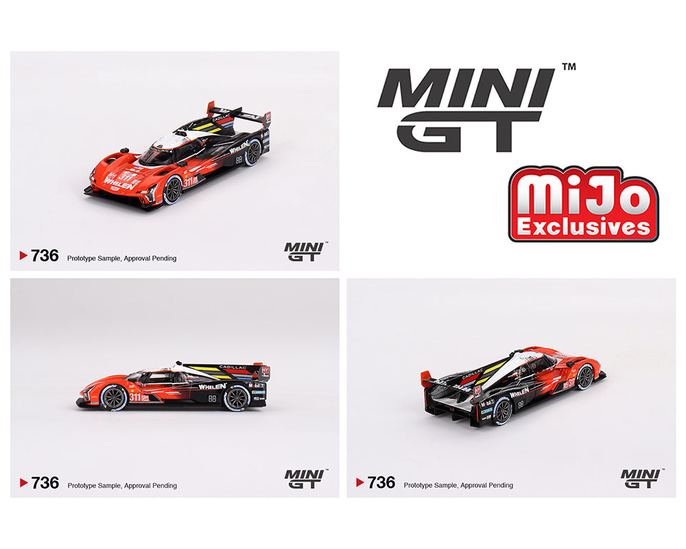 MiniGT 1:64 Cadillac V-Series.R #311 Action Express Racing 2023 Le Mans 24 Hrs - MiJo Exclusive #736