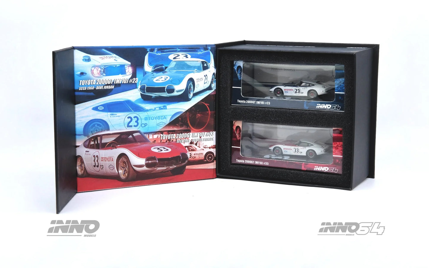 Inno64 1:64 Toyota 2000GT #23 SCCA 1968 Box Set Collection