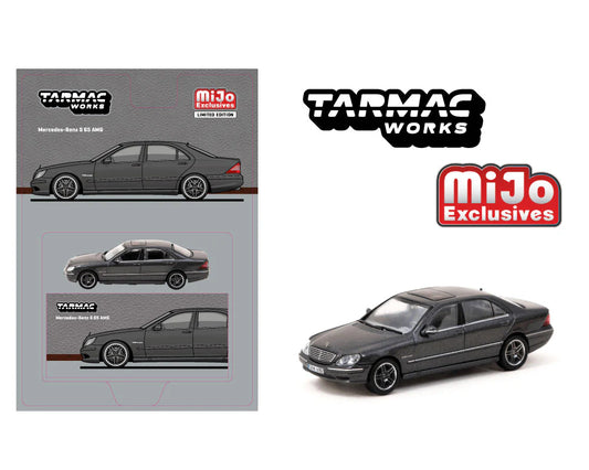 Tarmac 1:64 Mercedes Benz S 65 AMG - MiJo Exclusive - Tectite Grey Metallic