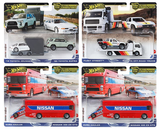 Hot Wheels 1:64 2024 Team Transport - D Case Assortment