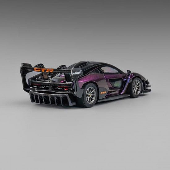 CM Model 1:64 McLaren Senna GTR Magic Purple - 2024 HK Hong Kong Toy Car Salon